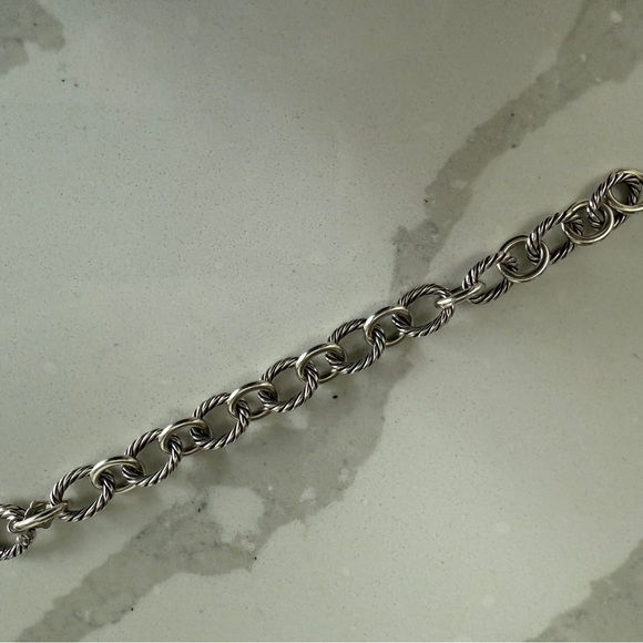 David Yurman Silver Chain Bracelet - Picture 4 of 6
